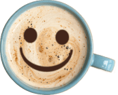 Smiling Coffee Cup