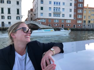 Lucy travelling Europe