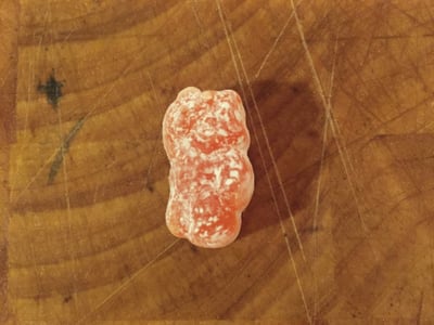 orange jelly baby