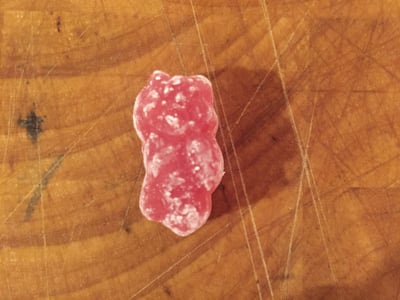 red jelly baby