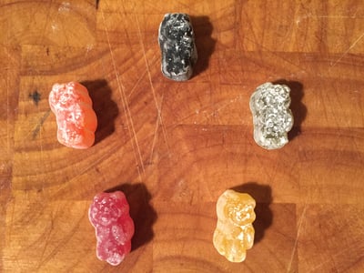 jelly babies in a circle
